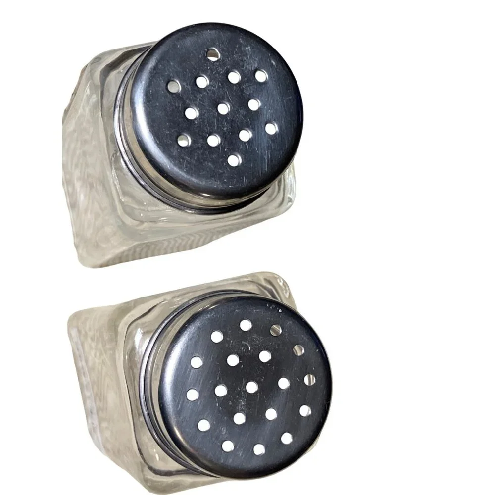 Ganz Salt and pepper Shaker set Butterfly Floral Theme